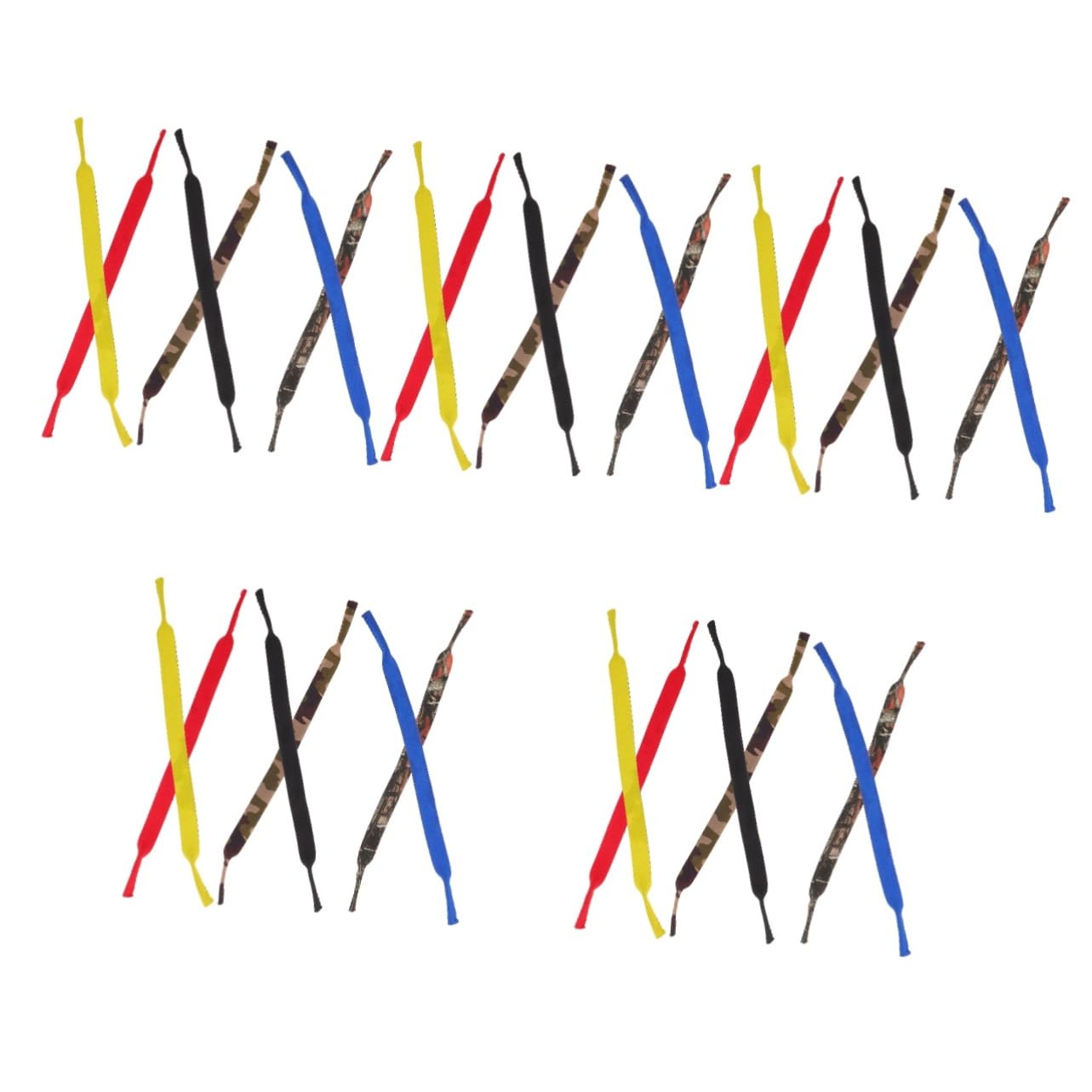 UKCOCO 5 Set Di Cinturino Per Occhiali Alla Moda Regolabile Per Occhiali Con Cinturino Di Sicurezza Per Per Sport 6 Pezzi * 5