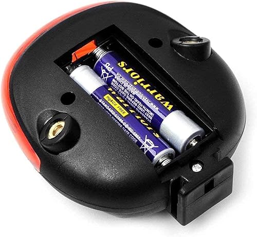 Miniatura 7 de Bicicleta Ciclismo 7 modos de flash Luces rojas impermeables con 5 LED y 2 haces láser Luz trasera de bicicleta Luz de advertencia de seguridad Luz