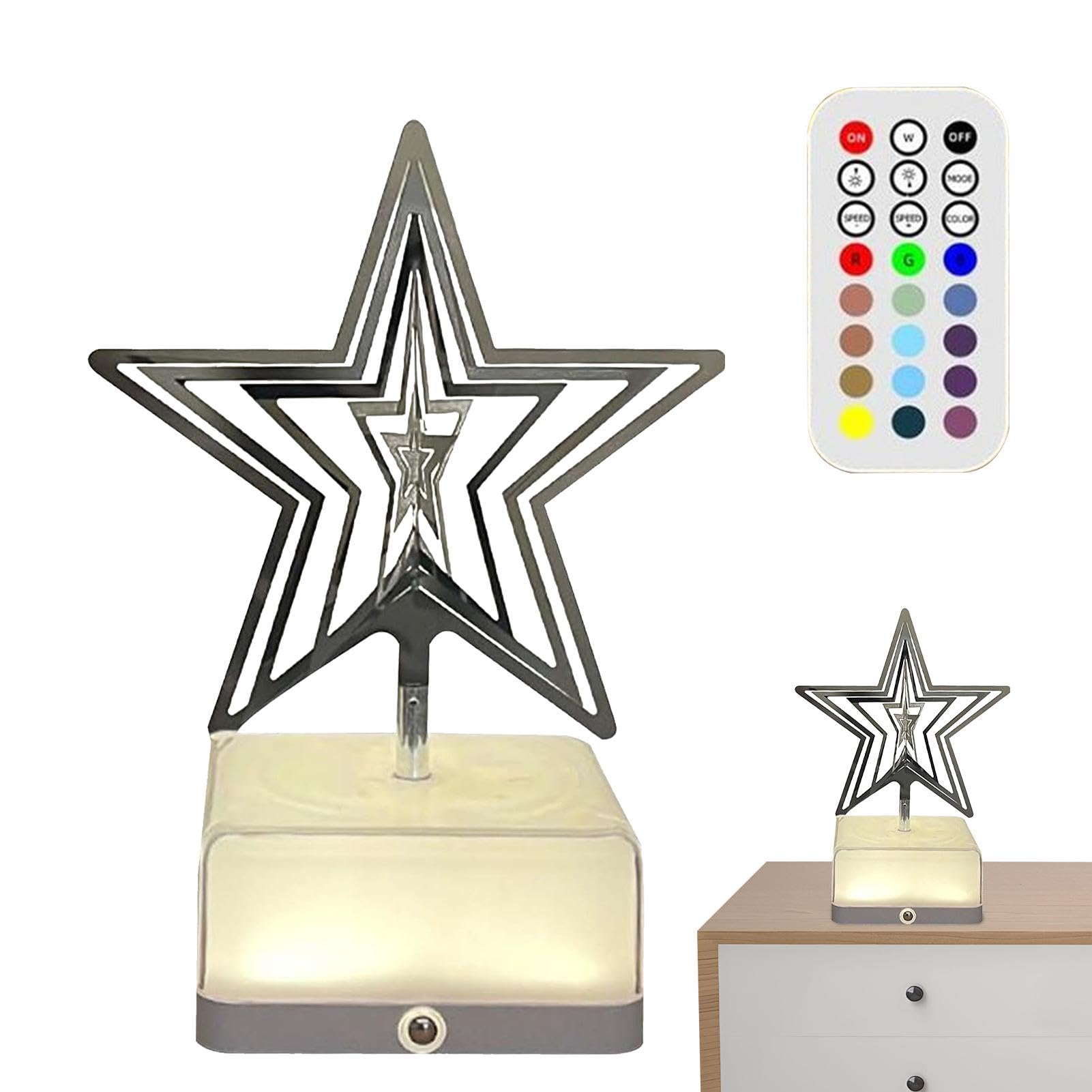 Veilleuse décorative pour salon en finition soignée et design moderne - 8