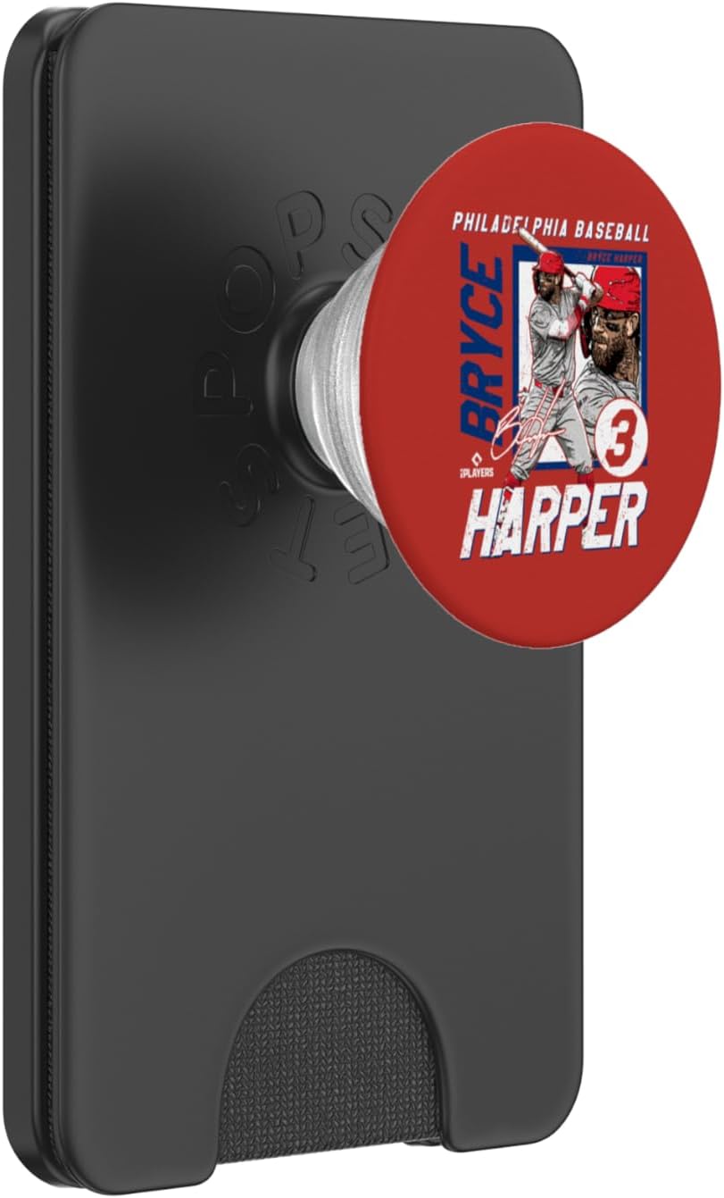 Bryce Harper | Philadelphia MLB Baseball Players |MLBBYH201M PopSockets Adhesive PopGrip