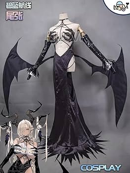 Amazon.co.jp: アズールレーン 尾張 コスプレ衣装(ウィッグ 靴別売り