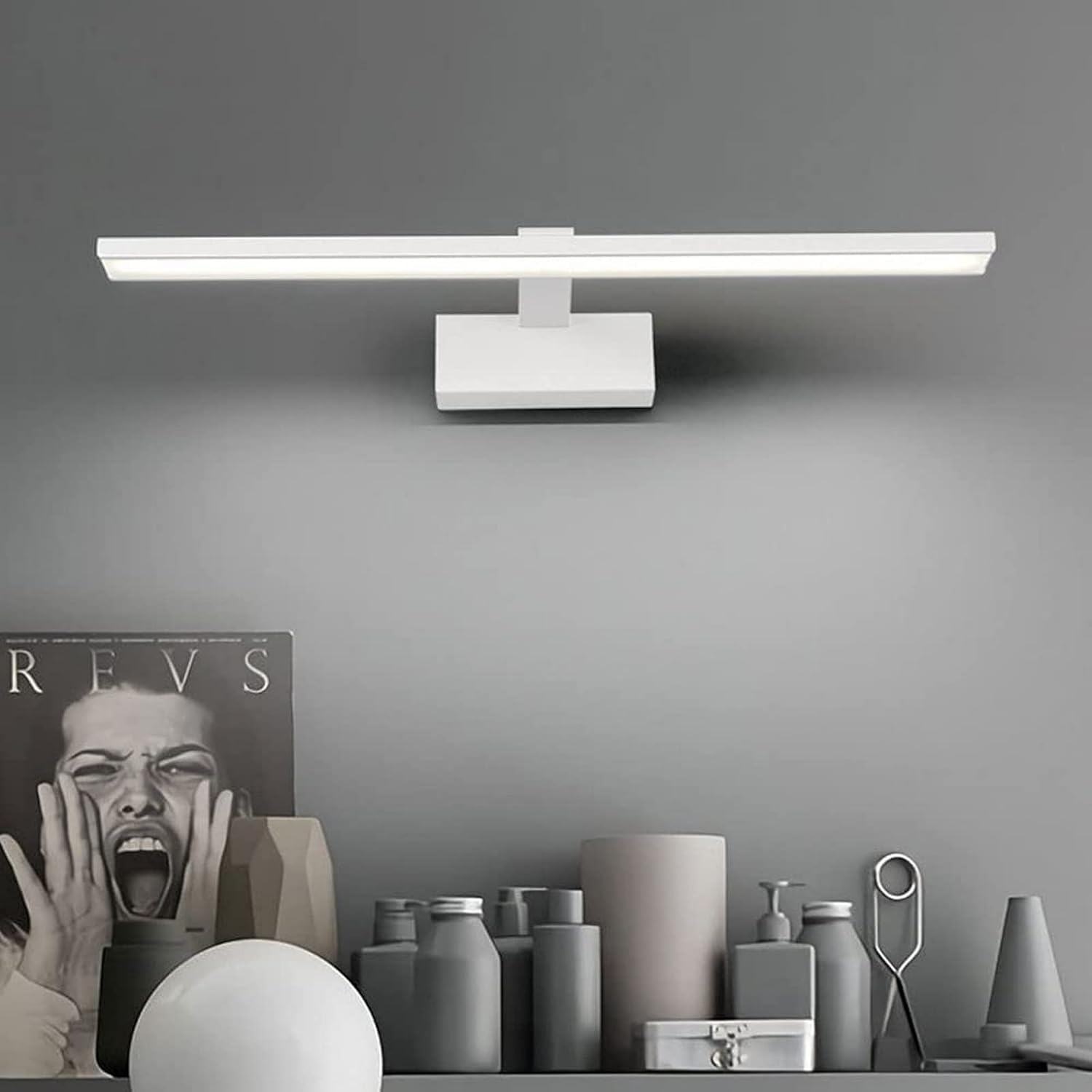 Lampe frontale de miroir moderne pour l'éclairage du vestiaire