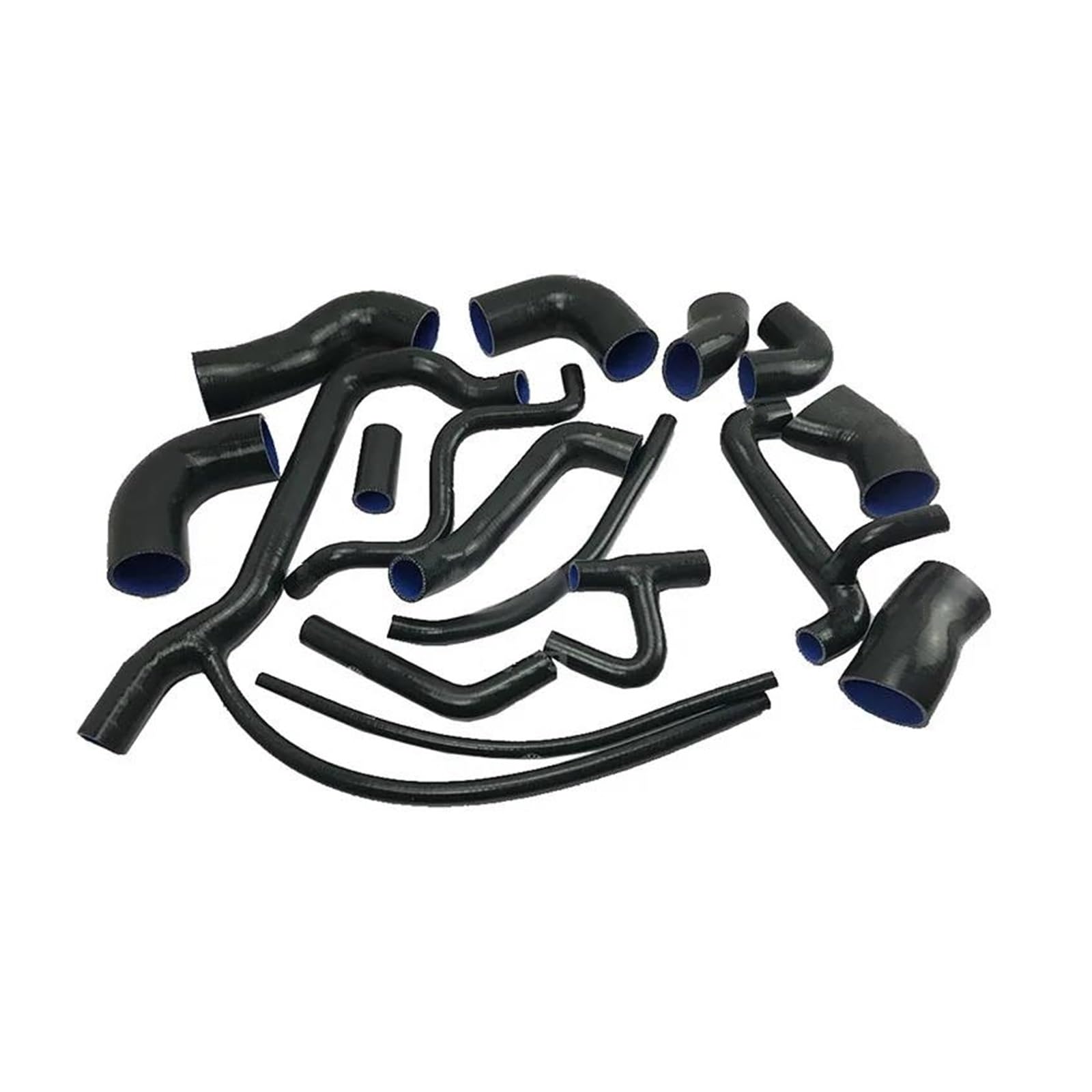 Tomas De Aire Kit Manguito Refrigeración Calentador Radiador Silicona Sobrealimentador Para 1988-1993 Para Corrado G60 1.8L Para Jetta Para Golf Mk2 G60 1.8L PG W/o Coche Entrada Aire(K8-99 k8-108 BLA