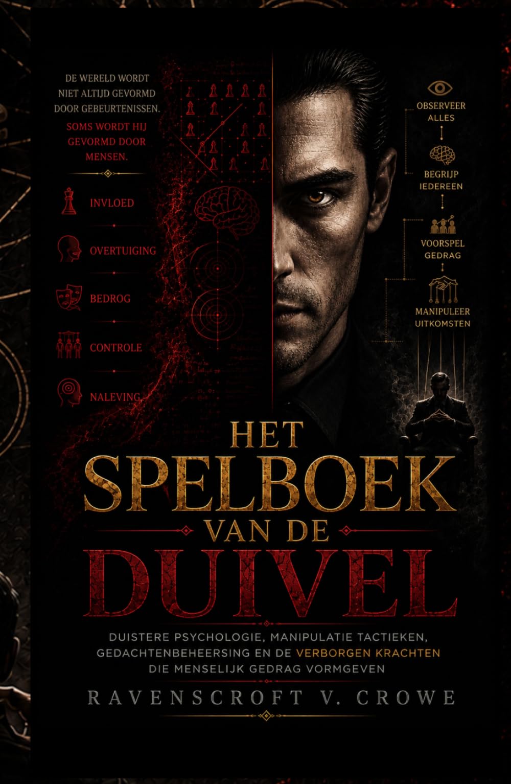 HET SPELBOEK VAN DE DUIVEL: Duistere Psychologie, Manipulatie Tactieken, Gedachtenbeheersing en de Verborgen Krachten die Menselijk Gedrag Vormgeven