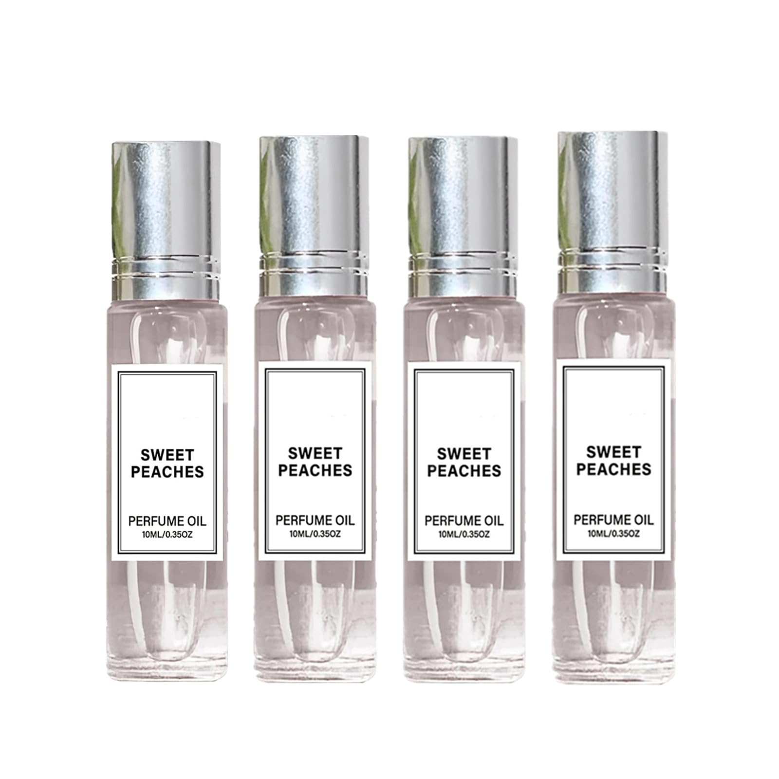 Pheromone Perfume Collection, Pheromones Perfumes for Women, Roll On Pheromone Perfume for Women, Enhanced Scents, Long-Lasting Portable (5PC) (4PACK-A)
