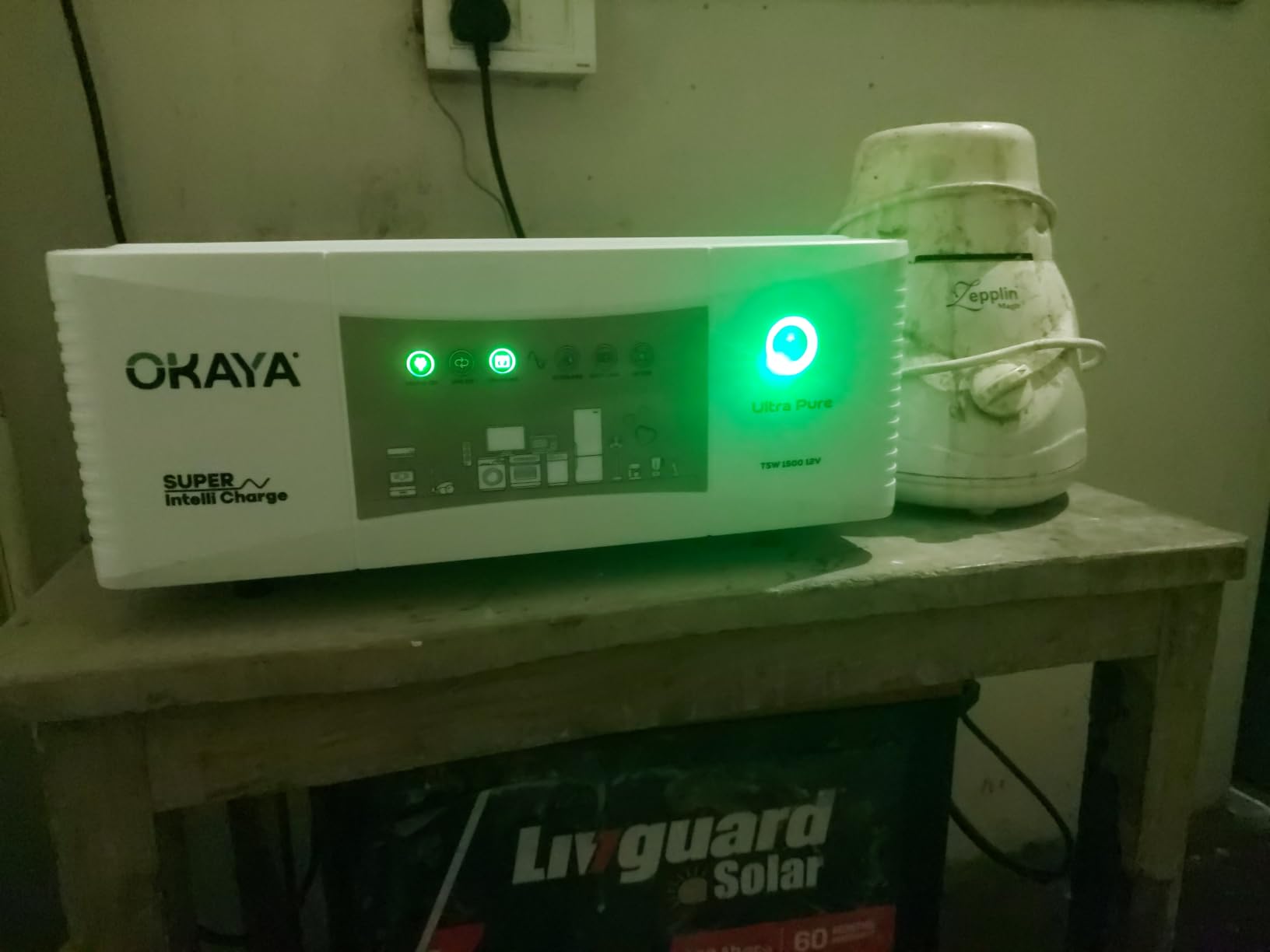 Okaya Inverter Ultra Pure 1500 True Sine Wave 1250VA/12V for Home ...