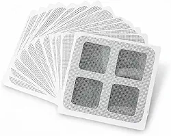 Kit Tela Adesiva para Ralo 10 ou 50 Unidades – Protetor de Ralo Banheiro Anti Inseto, Tela Protetora para Ralos de Pia, Banheiros e Chuveiro Premium MyBrins (10 Unidades)