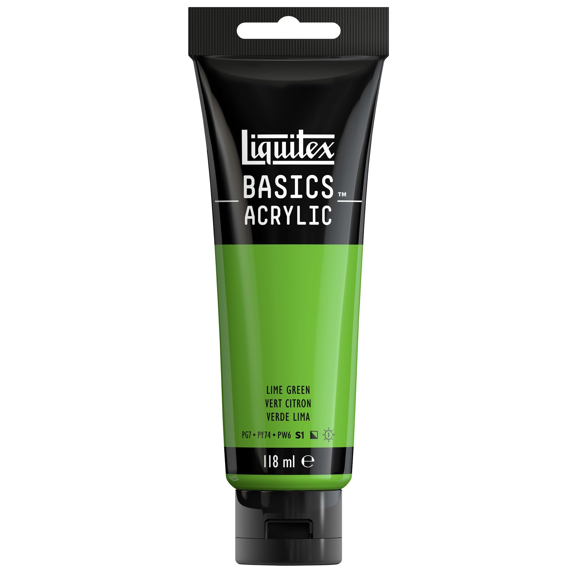 LIQUITEX Basics Acrylic Paint, Mars Black, 118 ml Tube — view 130