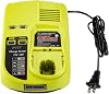 YEX-BUR P117 Dual Chemistry 18V Battery Charger Replacement for Ryobi Fast Charger ONE P117 P118, Compatible with Ryobi 18V 14.4V 12V Lithium NiCd NiMh Battery P100 P101 P102 P103 P105 P107 P108