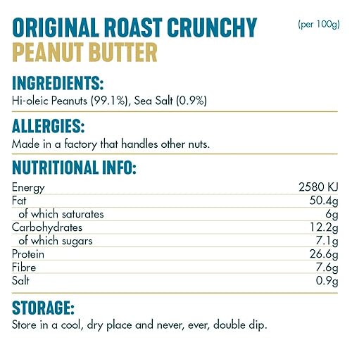 Miniatura 2 de MANILIFE Mantequilla de maní crujiente original, 295 GR