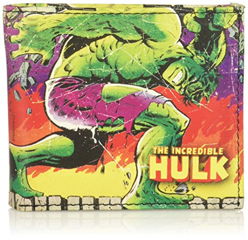 BB Designs Marvel Comics Close Up Design Hulk Wallet