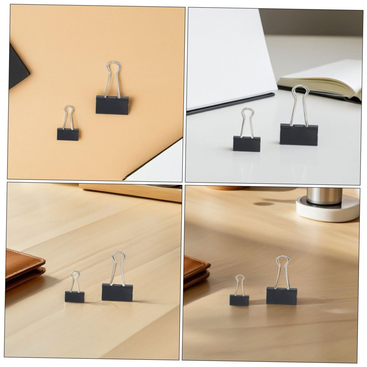 120 Stück Büroklammern: Metall-binderclips Mit Starkem Halt – Papierklammern Mit Langem Für Dicke Dokumente Und Akten Für Büro, Schule Und Zuhause