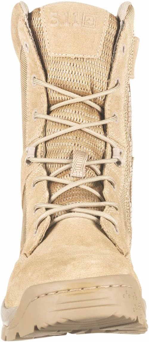 5.11 Tactical Men's A.T.A.C. 2.0 8" Arid Boot – Lightweight, Breathable, Odor-Control, Style 12417ABR