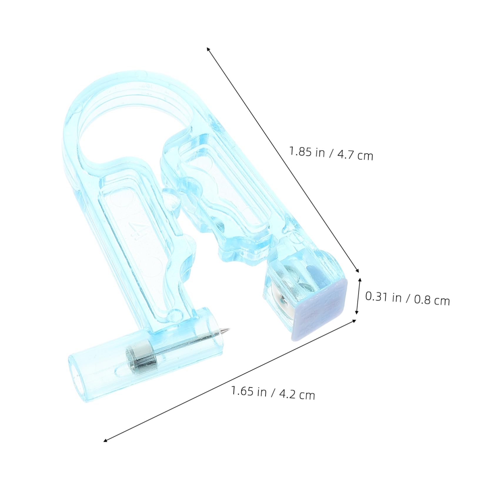 HAPINARY 2pcs Kids Adults Ear Piercing Ear Piercer Tool Professional Piercing Kit Safety Marker