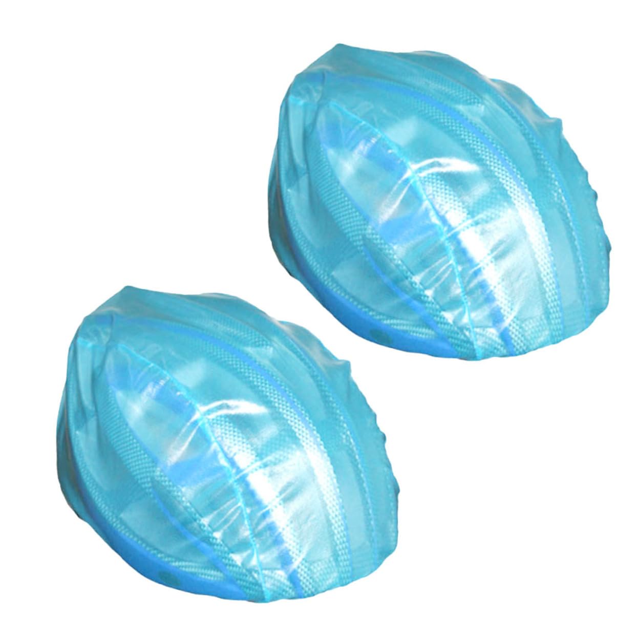 INOOMP 6pezzi Copricasco Per Bicicletta Di Protezionper Casco Da Pioggia Accessorio Leggero Per Attività All Aperto Blu