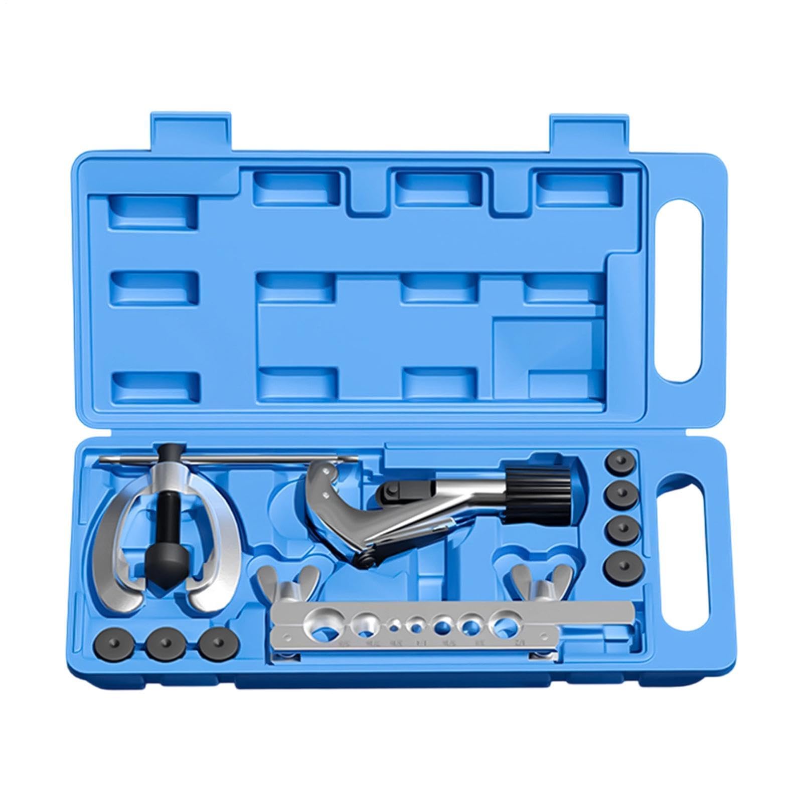 Narzędzie Do Kielichowania Przewodów Hamulcowych Zestaw | Zestaw Podwójnego Kielichowania Dla Aut Osobowych, Sedanów, Warsztatu Domowego, Garażu I N