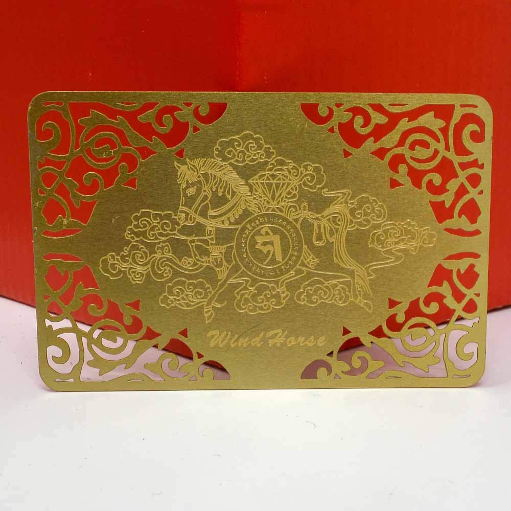 Feng Shui 2019 Windhorse Gold Talisman W3723