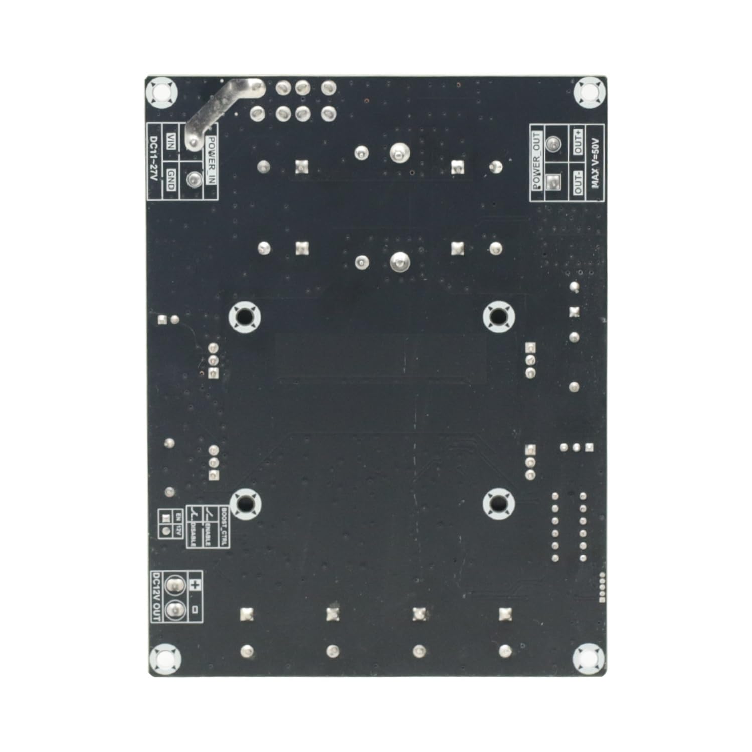 Módulo de potencia de 500 W CC a CC de 11 V-27 V a 27 V-50 V, módulo convertidor regulador de potencia para amplificadores de audio