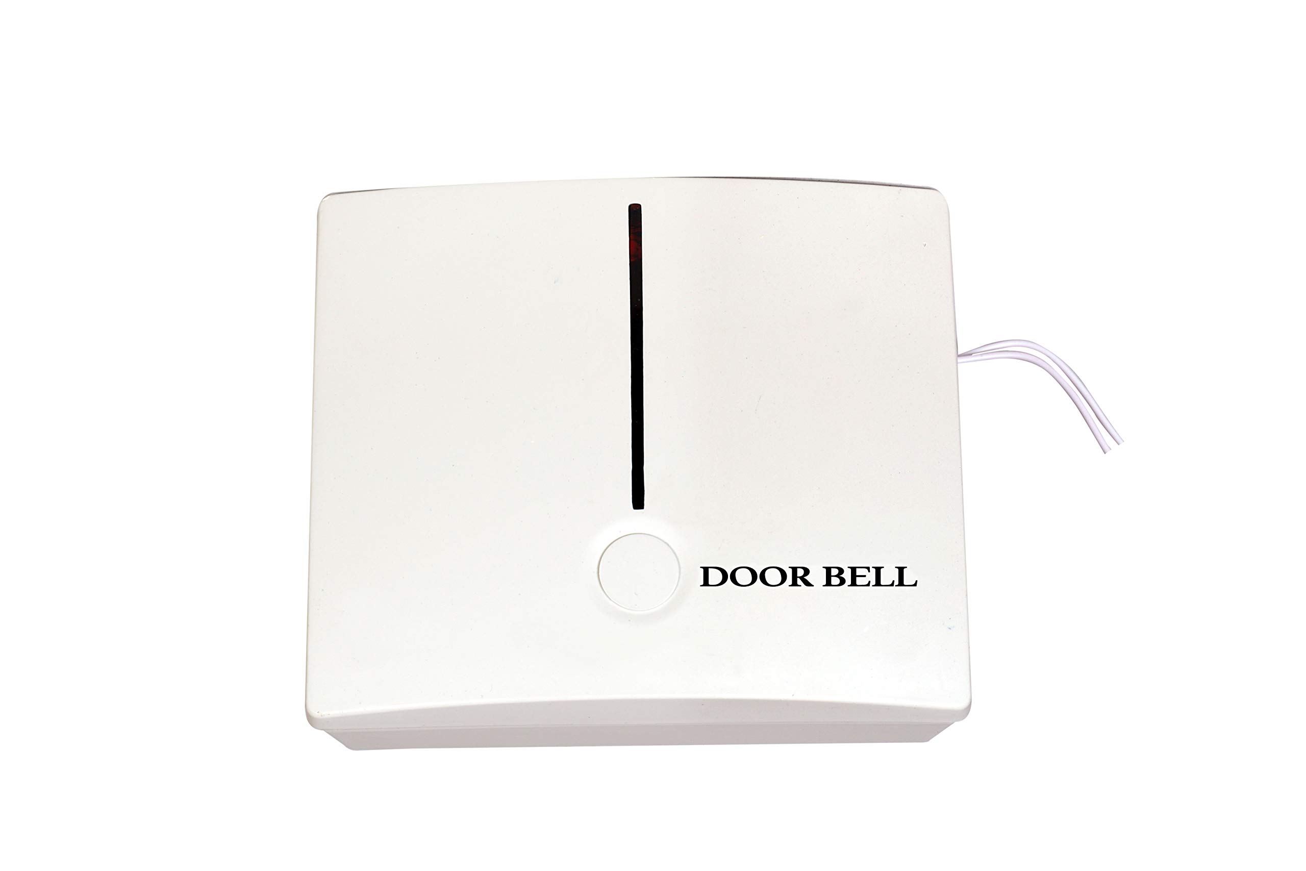 Tool Point ABS Gayatri Mantra Door Bell UDB-07 (Medium, White)