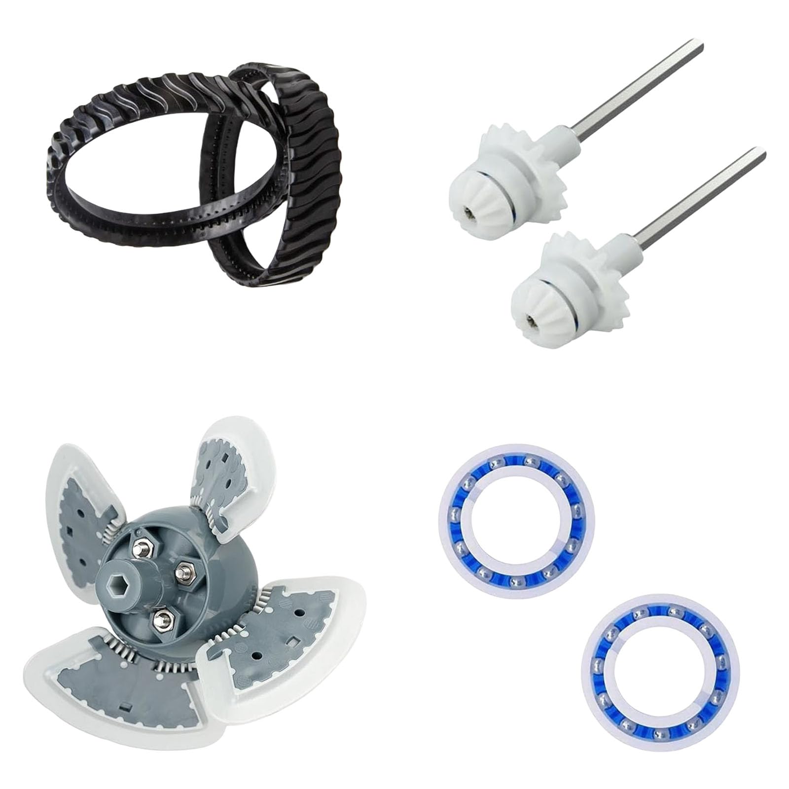 Elnwnnkc Suction Cleaner Engine Assembly Replacement Pool Cleaners Texture for MX6 MX8 Includes 2 Bearing Maintenance Part