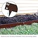 Sunnydaze 42-Inch Metal Landscape Edging Border - Edge Flower Beds, Gardens, or Lawn - Set of 5-42-Inch Wide x 7-Inch Tall Sections - 16-Foot Overall Length - Brown