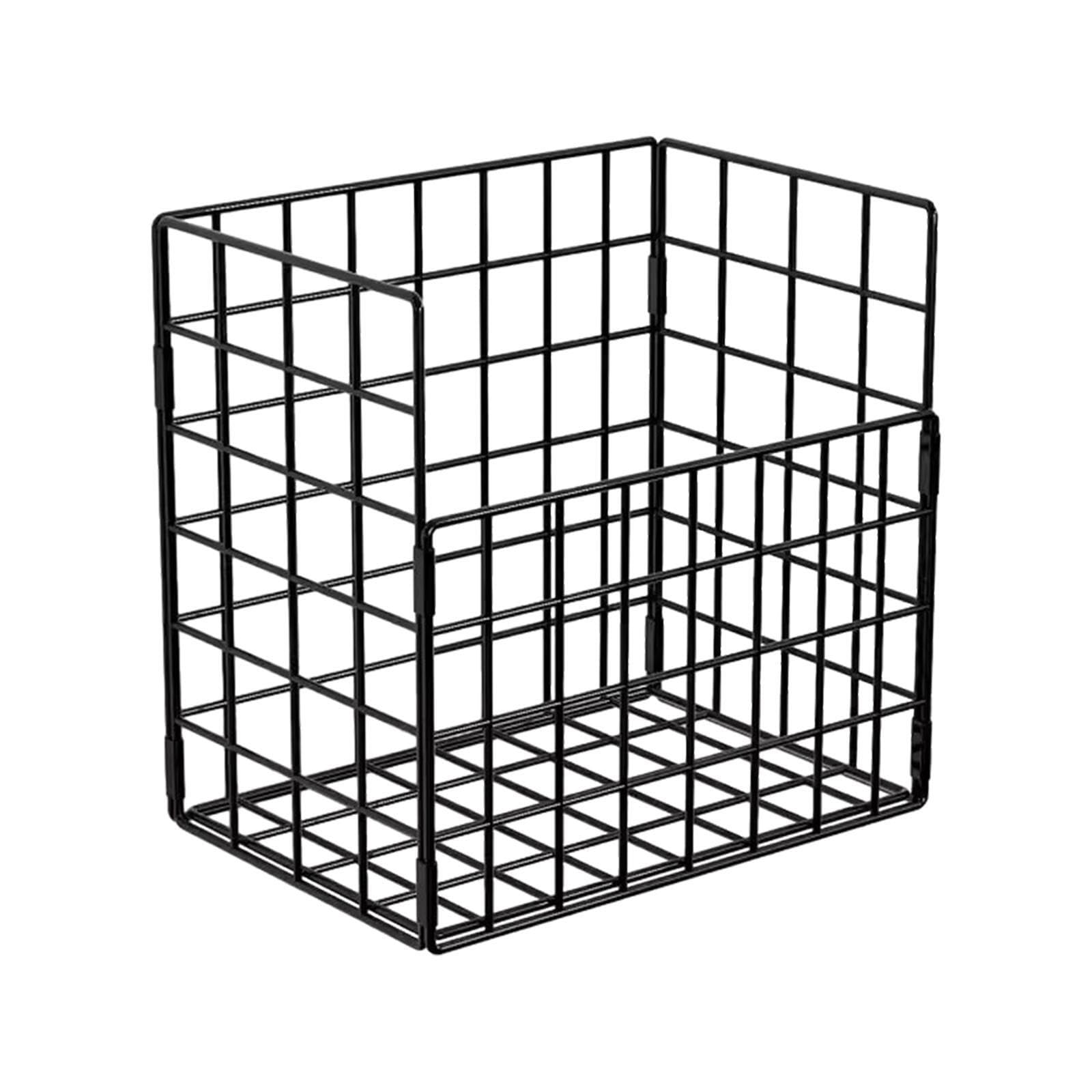 TWISAXC Hanging Storage Basket Enhances Home With Stylish Practicality While Keeping Clutter Under Control Effortlessly Garage Hanging Wire Baskets Wall Mount