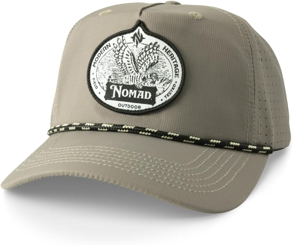 Nomad Mens Trucker Hat, Camo & Solid Adjustable Hunting Ball Cap