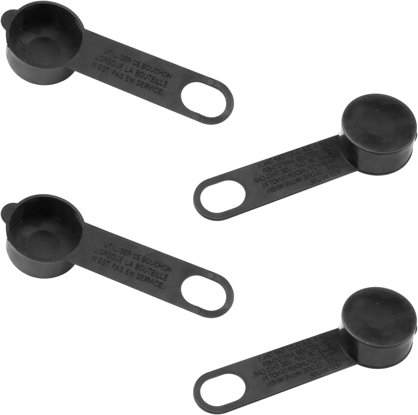 AYLIFU 4PCS QCC1 Propane Dust Caps Propane Tank OPD Filler