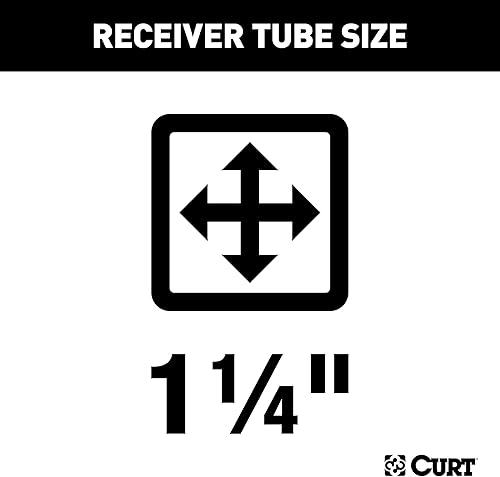 Miniatura 2 de CURT Enganche de remolque Clase 2 12200, receptor de 1-1/4 pulgadas, se adapta a Toyota RAV4 seleccionados