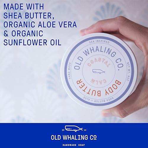 Miniatura 7 de Old Whaling Co Oatmeal Milk and Honey Body Butter 2 Pack  Lightweight Skin Moisturizer  Soothing Skin Care Cream with Shea Butter, Aloe and
