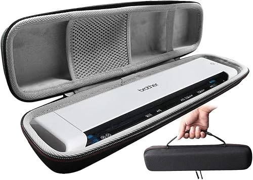 Estuche rígido compatible con Brother DS-720D Mobile Color Page Scanner