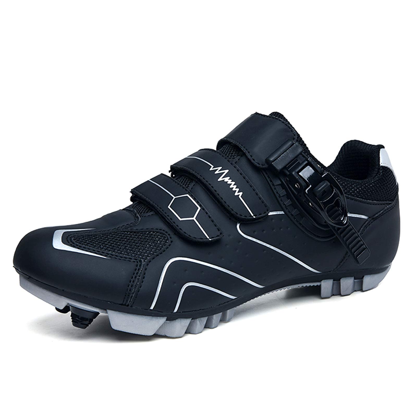 Mens Womens MTB Cycling Shoes SPD Mountain Bike Shoes Road Bike Shoes Breathable Outdoor Cycle Shoes Compatible with SPD Cleats-image-32