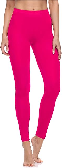 Merry Style Długie Legginsy Damskie z Bawełny MS10-198