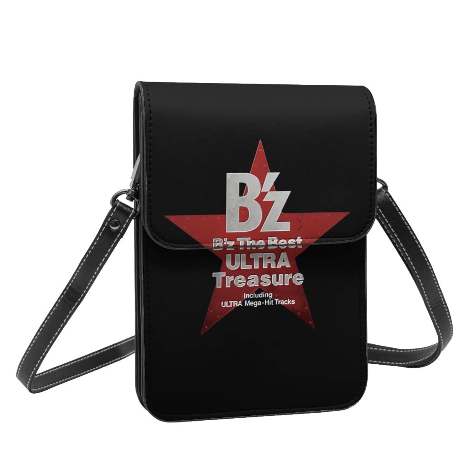Amazon.co.jp: スマホポーチ B'Z ロゴ 携帯ポーチ Puレザー 携帯入れ