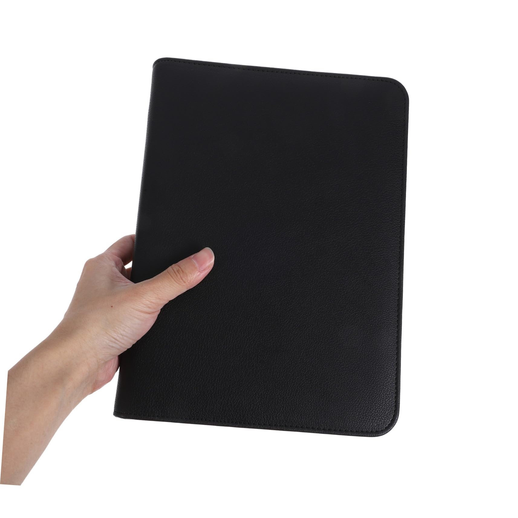 Carpeta de Anillas PU con Cremallera para Negocios Organizador de con Carpeta Portafolios Profesional con Cierre Seguro y Gran Capacidad para Oficina