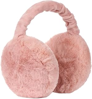Orejeras Orejeras cómodas de Color sólido de felpa cálidas de invierno for hombres y mujeres Orejeras Mujer