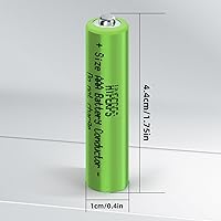 Vista 2 de Placa de posición de batería de tamaño AAA para conductor, falsa carcasa de configuración de batería (paquete de 4)