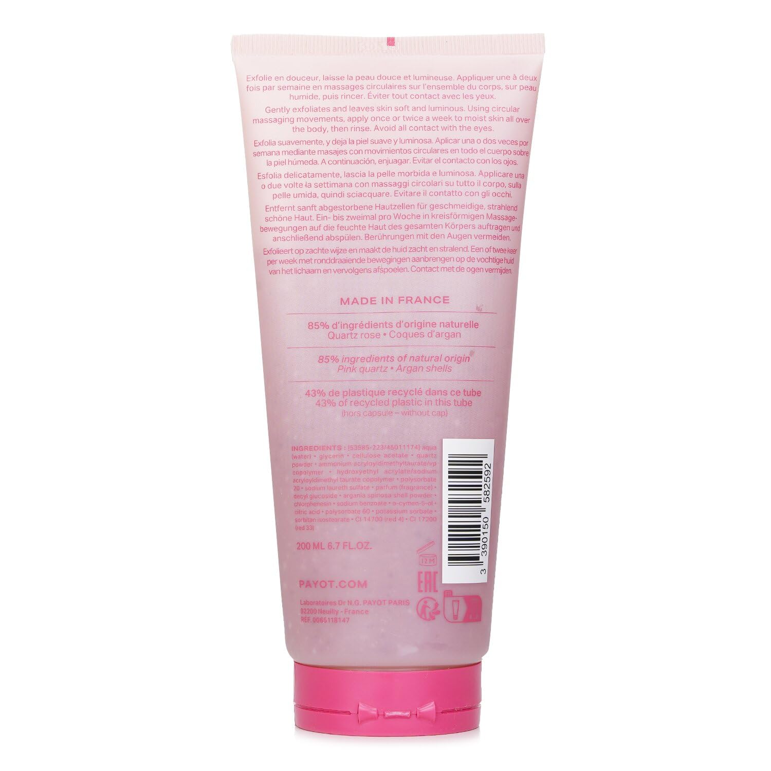 Payot - Rituel Douceur Granité Exfoliating Body 200 ml, 200 ml (Pack of 1) - Image 3