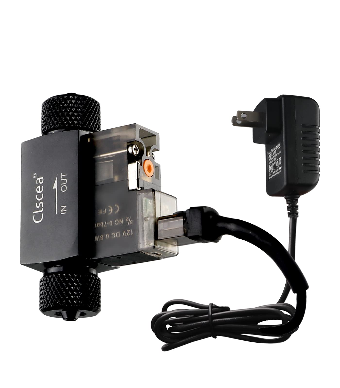 Clscea クレシー AC120-JP 水槽水草用 小型電磁弁 アクアリウム CO2用電磁弁 水草育成 小型軽量 低発熱 高耐久