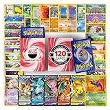 PokeMasters 120 Card Super Collection | 12x Holographic Cards | 1x Ultra Rare Guaranteed | Amazing G