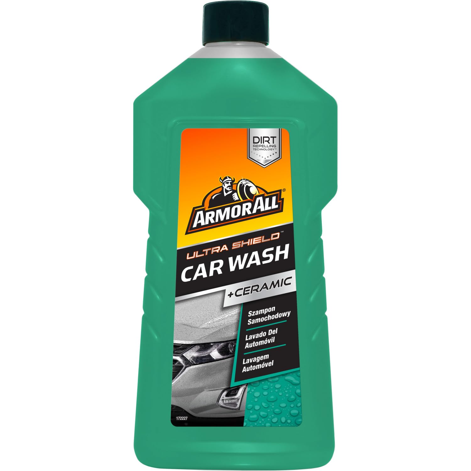 Armor All Ultra + Ceramic Coating Car Shampoo 500 ml Water Beading and Dirt Repelling Technology to Prevent Stains (Package may vary)