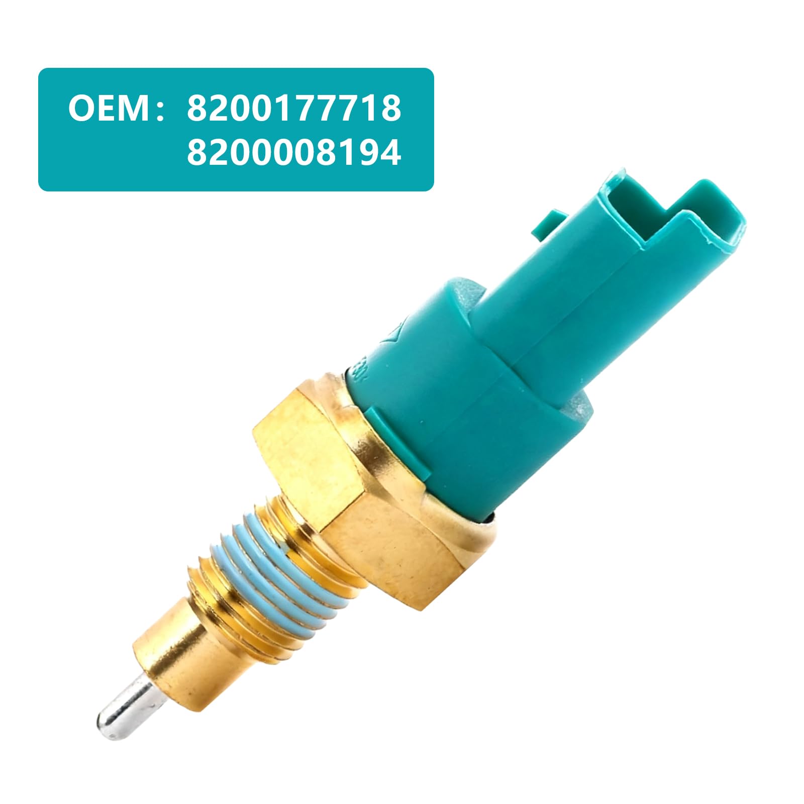 GVSS Contacteur Interrupteur des Feux de Recul Marche Arrière 8200177718 8200008194, Interrupteur de Feu Stop Compatible avec Peugeot Renault Kangoo Clio Master Megane Duster Scenic Captur