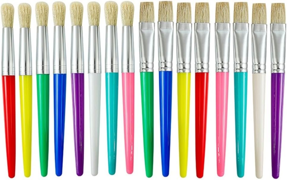 Pingfeng Bristle Brush Set Art Students DIY Painting Gouache