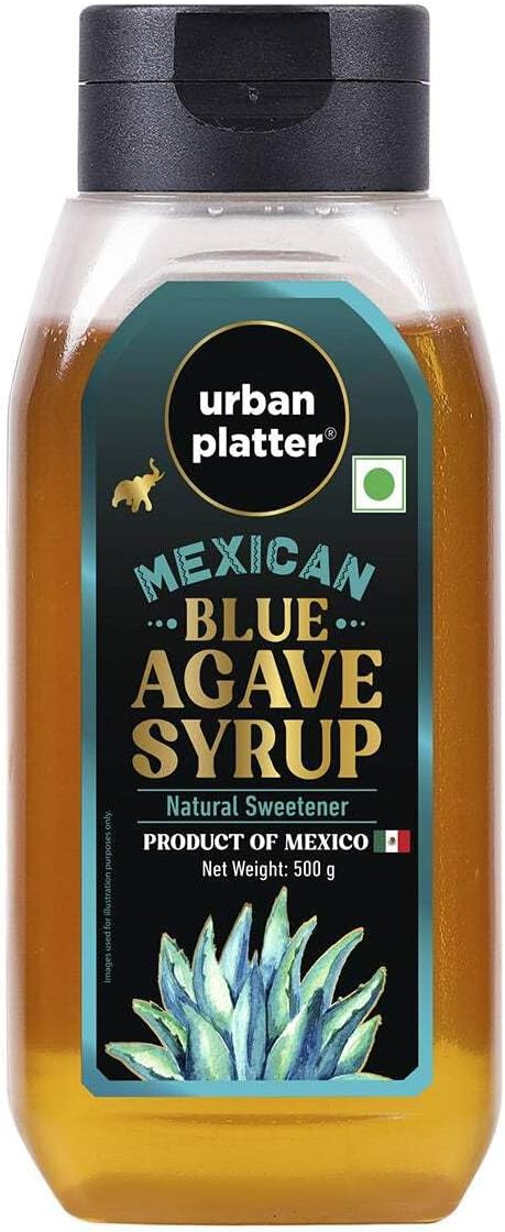 - Mexican Blue Agave Syrup, 500g (Plant-Based Sweetener, Low Glycemic Index, Additive-Free)