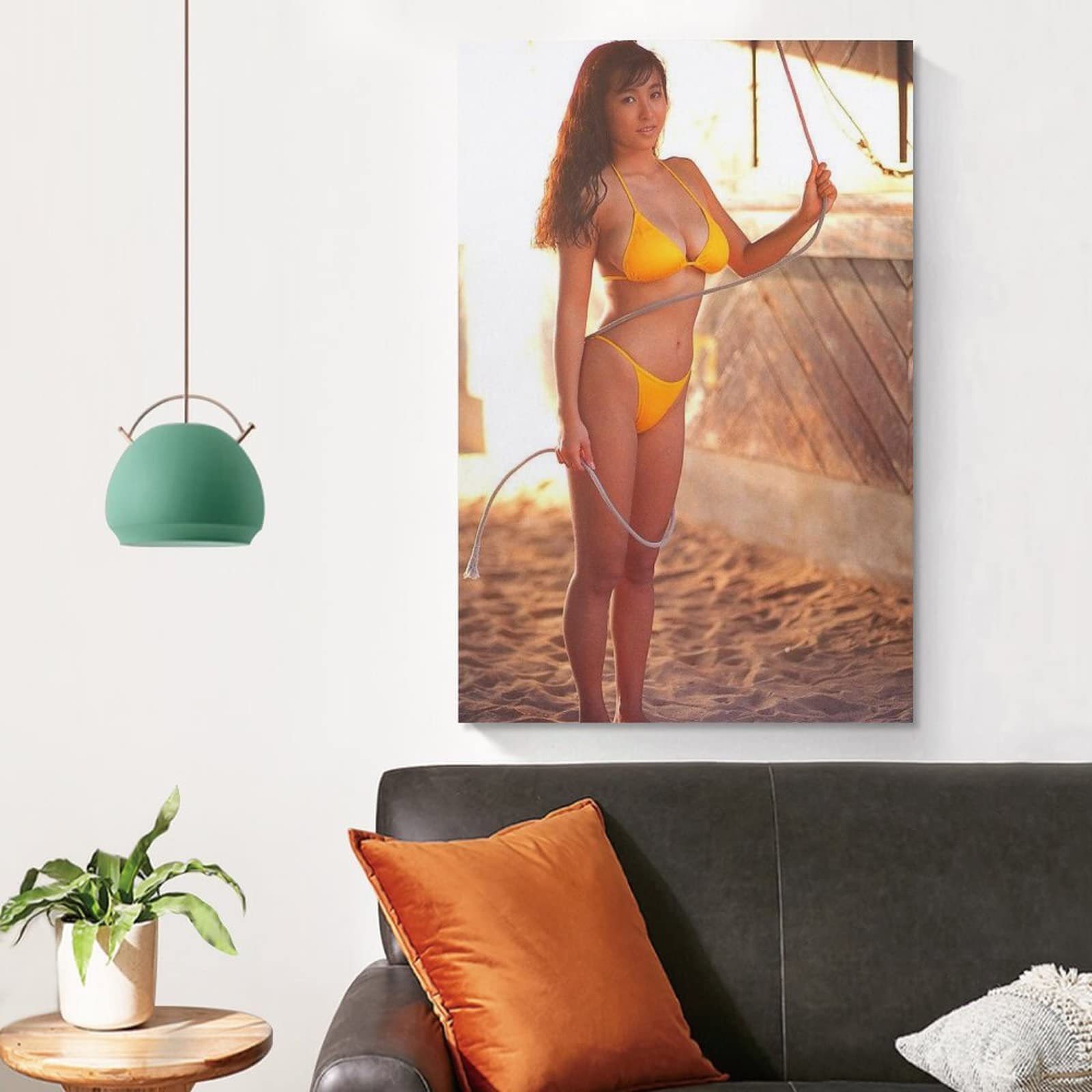 Amazon.co.jp: かとうれいこ壁の絵ポスター写真水着セクシー