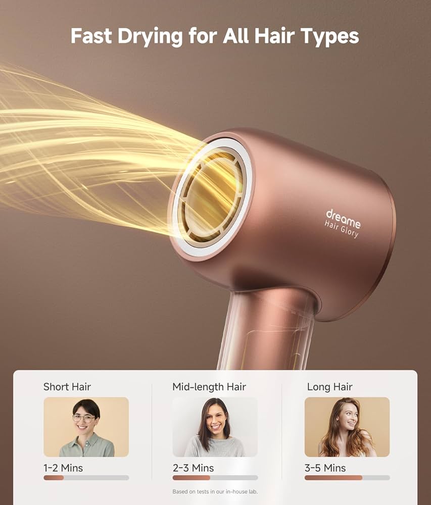 Dreame Hair Glory 高速ヘアドライヤー シャンパンゴールド Amazon.com : Dreame Glory Hair Dryer – Powerful Fast Drying