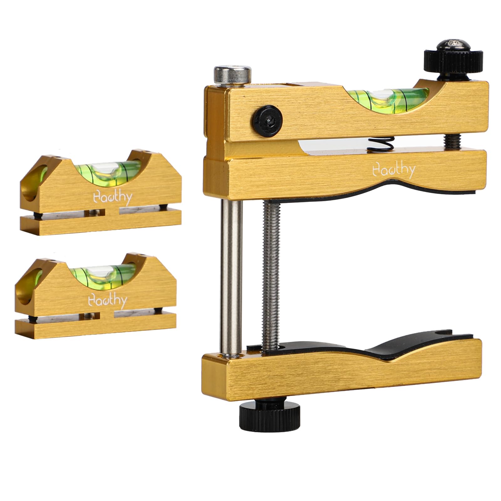 Hawthy Scope Leveling kit Scope mounting Tool with Single-Side Quick-Lock Black