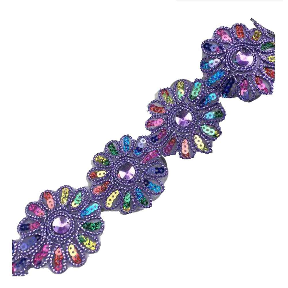 Sac à Franges En Cuir Violet Style Bohème - MANOUCHKA CREATIONS