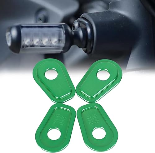 R QIANKONG Z900 Z1000R Z650 Z400 Z125 Ninja400 Adaptadores de señal de giro Espaciadores Indicadores tipo tallo delantero o trasero 4P 2color