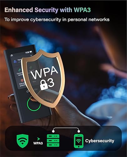 Miniatura 8 de GlocalMe Numen Air Hotspot 5G con 30 GB de datos USCAMX de 60 días, punto de acceso WiFi portátil para viajes, dispositivo de punto de acceso móvil